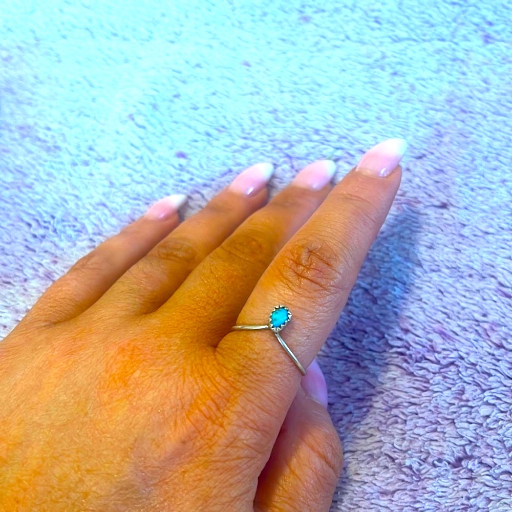 ✨Turquoise silver ring✨